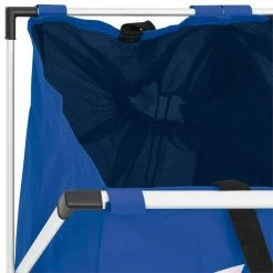 2-Section Laundry Sorter Blue -JIMMY Shop 2 Section Laundry Sorter Blue 461821 5