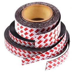 25m/roll 10mm Wide * 1 Mm Thick Self Adhesive Flexible Soft Magnetic Strip Rubber Magnet Tape -JIMMY Shop 25m roll 10mm Wide 1mm Thick Rubber Magnet Tape 490023 2