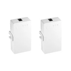 2PCS Sonoff TH Origin THR320 20A Smart Temperature Humidity Monitoring Switch, ESP32 Chip Smart Scene Remote Control
