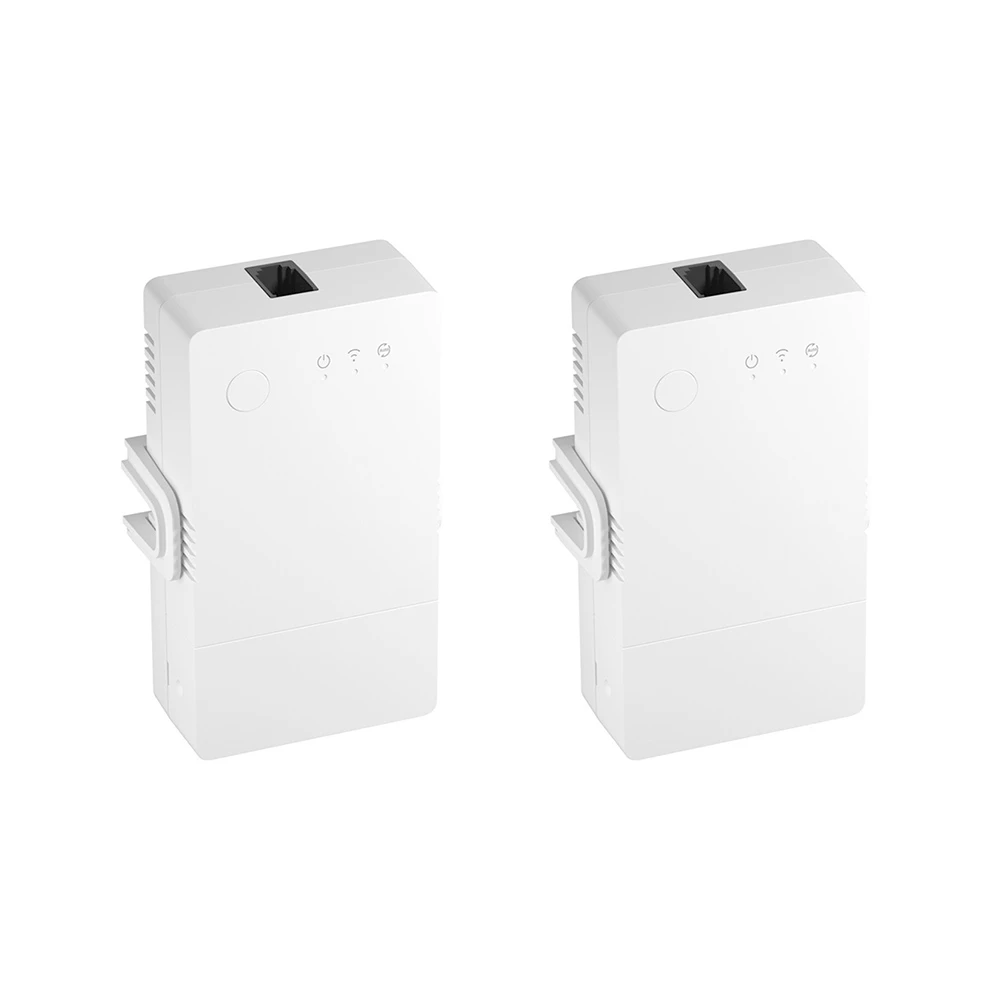 2PCS Sonoff TH Origin THR316 16A Smart Temperature Humidity Monitoring Switch, ESP32 Chip Smart Scene Remote Control 1 2PCS Sonoff TH Origin THR316 16A Smart Temperature Humidity Monitoring Switch, ESP32 Chip Smart Scene Remote Control