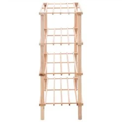 4-Tier Shoe Rack Solid Fir Wood 8 4-Tier Shoe Rack Solid Fir Wood -JIMMY Shop 4 Tier Shoe Rack Solid Fir Wood 450896 2