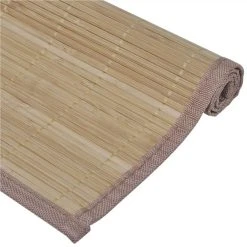 6 Bamboo Placemats 30 X 45 Cm Brown 7 6 Bamboo Placemats 30 X 45 Cm Brown -JIMMY Shop 6 Bamboo Placemats 30 x 45 cm Brown 434491 3