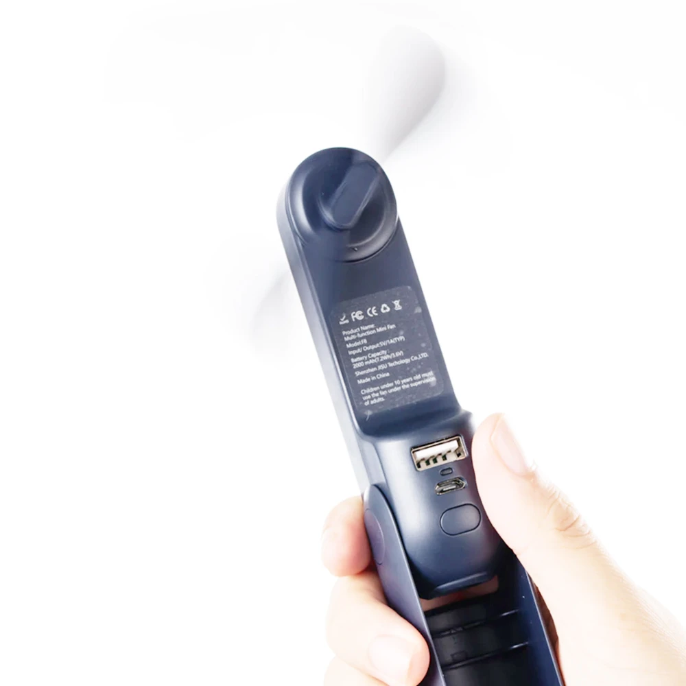 JISULIFE F8 Mini Fan Portable Fan 3 In 1 Multi-functional 2000mAh Bear USB Fan 4 JISULIFE F8 Mini Fan Portable Fan 3 In 1 Multi-functional 2000mAh Bear USB Fan - Image 4