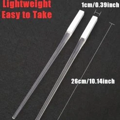 A Pair Of LED Luminous Chopsticks Creative Tableware Glow Sticks For Party, Special Gifts For Friends - White -JIMMY Shop A pair of LED Luminous Chopsticks 499966 5