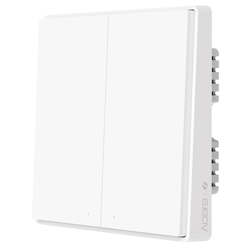 Aqara WXKG07LM Wireless Smart Wall Switch APP / Voice Control Over-heat Protection - Double Button 2 Aqara WXKG07LM Wireless Smart Wall Switch APP / Voice Control Over-heat Protection - Double Button - Image 2