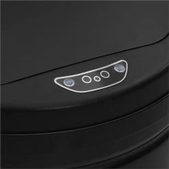 Automatic Sensor Dustbin 40 L Carbon Steel Black -JIMMY Shop Automatic Sensor Dustbin 40 L Carbon Steel Black 499676 2