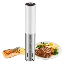 BioloMix ESV8080 Sous Vide Cooker Machine, Immersion Circulator Vacuum Slow Cooker Heater, IPX7 Waterproof, Accurate Temperature