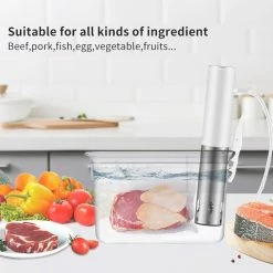 BioloMix ESV8080 Sous Vide Cooker Machine, Immersion Circulator Vacuum Slow Cooker Heater, IPX7 Waterproof, Accurate Temperature -JIMMY Shop BioloMix ESV8080 Sous Vide Cooker Machine 518816 3