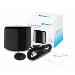 Broadlink RM4C Mini Universal WiFi IR Smart Remote For Air Conditioner TVs, Voice Control By Alexa Google Home -JIMMY Shop Broadlink RM4C Mini Universal WiFi IR Smart Remote 514563 4