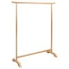 Clothes Rack 125x150 Cm Solid Oak Wood