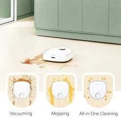 Dreame W10 4000Pa 4 In 1 Self-Cleaning Robot Vacuum Cleaner Sweeping Mopping Washing Drying With LiDAR Navigation -JIMMY Shop Dreame W10 4000Pa 4 in 1 Self Cleaning Robot Vacuum Cleaner 498454 3