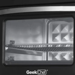 Geek Chef GTO10PB 1400W Air Fryer Oven, 10QT Capacity Multifunctional Toaster Oven, 360 Degree Hot Air Circulation 11 Geek Chef GTO10PB 1400W Air Fryer Oven, 10QT Capacity Multifunctional Toaster Oven, 360 Degree Hot Air Circulation -JIMMY Shop Geek Chef GTO10PB 1400W Air Fryer Oven 519100 5