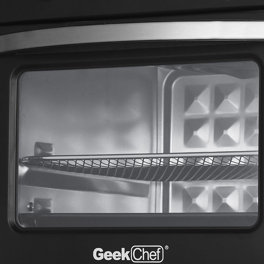Geek Chef GTO10PB 1400W Air Fryer Oven, 10QT Capacity Multifunctional Toaster Oven, 360 Degree Hot Air Circulation 6 Geek Chef GTO10PB 1400W Air Fryer Oven, 10QT Capacity Multifunctional Toaster Oven, 360 Degree Hot Air Circulation - Image 6