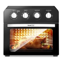 Geek Chef GTO23PB 7 In 1 Air Fryer Oven, 1700W Power, 6 Slice 24.5QT Air Fryer Toaster Oven Combo, 3 Rack Positions -JIMMY Shop Geek Chef GTO23PB 7 in 1 Air Fryer Oven 519102 2