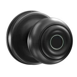 Geek Chef GeekTale K01-01 Smart Door Knob, Biometric Fingerprint Door Lock, App Control, Emergency Backup Keys - Black -JIMMY Shop Geek Chef GeekTale K01 01 Smart Fingerprint Door Knob Black 519133 2