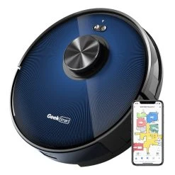 Geek Chef Smart L7 Robot Vacuum Cleaner 2-in-1 Vacuuming And Mopping, 2700Pa Suction, LDS Navigation, 680ml Dustbin, 2600mAh Battery, WiFi Connection, APP Control, 130min Runtime