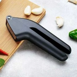 HUOHOU Kitchen Manual Garlic Press From Xiaomi Youpin - Black -JIMMY Shop HUOHOU Kitchen Manual Garlic Press From Xiaomi Youpin Black 426372 2