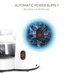 HiBREW H12 3-in-1 America Drip Coffee Machine, 700W Pour Over Tea Coffee Maker, 750ML Water Tank, Glass Teapot - White -JIMMY Shop HiBREW H12 3 in 1 America Drip Coffee Machine 518147 4