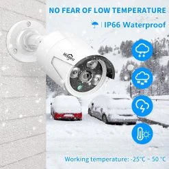 Hiseeu 5MP H.265 8CH POE Security Surveillance Camera System Kit Set AI Face Detection Audio Record IP Home -JIMMY Shop Hiseeu 5MP H 265 8CH POE Security Surveillance Camera 498543 4 1