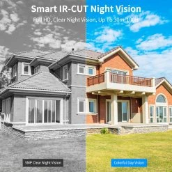 Hiseeu 5MP H.265 8CH POE Security Surveillance Camera System Kit Set AI Face Detection Audio Record IP Home -JIMMY Shop Hiseeu 5MP H 265 8CH POE Security Surveillance Camera 498543 5 1