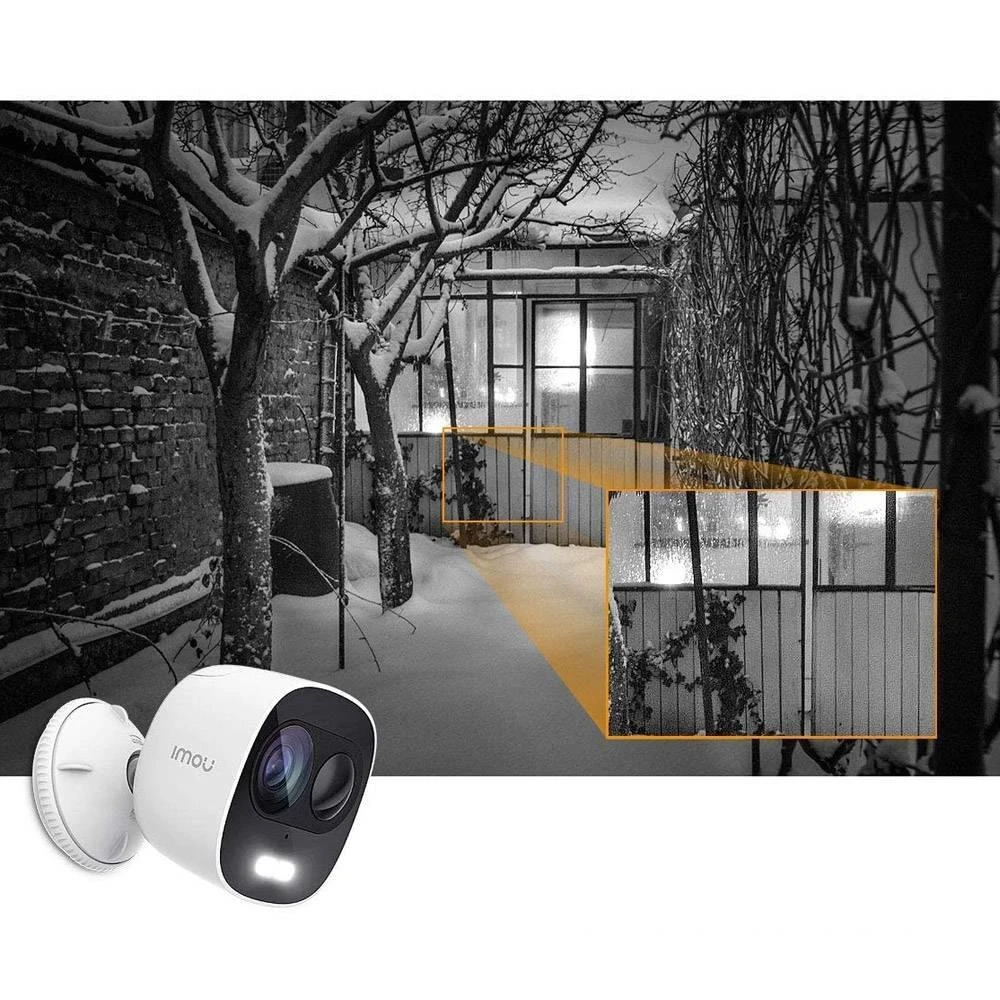 IMOU LOOC Weather Resistant Outdoor Security Camera 1080P, Night Vision, Active Deterrence, PIR Detection, Two-way Talk 3 IMOU LOOC Weather Resistant Outdoor Security Camera 1080P, Night Vision, Active Deterrence, PIR Detection, Two-way Talk - Image 3