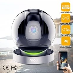 IMOU REX 2MP WiFi IP Camera 360 Indoor AI Human Detection Camera Night Vision PTZ Surveillance Camera Smart Home -JIMMY Shop Imou REX 2MP Wifi IP Camera 360 Indoor AI Human Detection Camera 501359 2