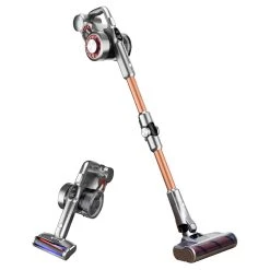 JIMMY H9 Pro Flexible Smart Handheld Cordless Vacuum Cleaner 200AW 25000Pa Powerful Suction, 550W Motor, 80 Minutes Run Time, Auto Power Adjust LED Display Removable Battery With Rechargeable Stand Holder For Cleaning Floors, Furniture By Xiaomi