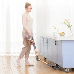 JIMMY H9 Pro Flexible Smart Handheld Cordless Vacuum Cleaner 200AW 25000Pa Powerful Suction, 600W Motor, 80 Minutes Run Time, Auto Power Adjust LED Display Removable Battery With Rechargeable Stand Holder For Cleaning Floors, Furniture By Xiaomi -JIMMY Shop JIMMY H9 Pro Cordless Handheld Vacuum Cleaner 455418 5 3