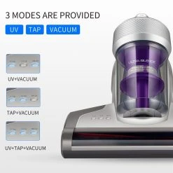 JIMMY JV35 Handheld Anti-mite Vacuum Cleaner High Temperature UV Acaricide 14Kpa Strong Suction 700W Power 5S Rapid Heating Dust Collector International Version From Xiaomi Youpin - Gray -JIMMY Shop JIMMY JV35 Anti mite Vacuum Cleaner Gray 899878
