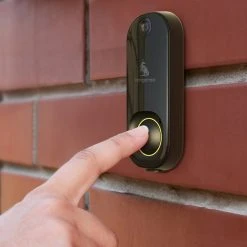 Kangaroo A0008 Smart WiFi Camera Doorbell With Chime, Infrared Night Vision, Motion Detection, Battery Powered US Plug -JIMMY Shop Kangaroo A0008 Smart WiFi Video Doorbell with Chime 518434 3