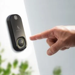 Kangaroo A0008 Smart WiFi Camera Doorbell With Chime, Infrared Night Vision, Motion Detection, Battery Powered US Plug -JIMMY Shop Kangaroo A0008 Smart WiFi Video Doorbell with Chime 518434 5