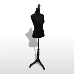 Ladies Bust Display Black Female Mannequin Female Dress Form -JIMMY Shop Ladies Bust Display Black Female Mannequin Female Dress Form 447323 4