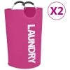 Laundry Sorter 2 Pcs Pink