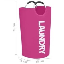 Laundry Sorter 2 Pcs Pink -JIMMY Shop Laundry Sorter 2 pcs Pink 461820 5