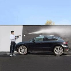 Lekong Lithium Battery High-Pressure Cleaning Gun Wireless Portable Handheld Car Washing Gun From Xiaomi Youpin - Blue & Black 9 Lekong Lithium Battery High-Pressure Cleaning Gun Wireless Portable Handheld Car Washing Gun From Xiaomi Youpin - Blue & Black -JIMMY Shop Lekong Lithium Battery High Pressure Cleaning Gun Blue Black 894900