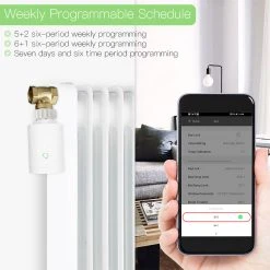 Moeshouse Tuya ZigBee3.0 Thermostatic Radiator Valve + Moeshouse Multi-mode Smart Gateway -JIMMY Shop Moeshouse ZigBee Radiator Thermostat 494839 4