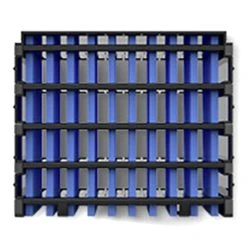 NexFan Air Cooler Replaceable Filter Element Silver Ion Absorbent Felt - Black