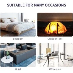 POWBUZZ L76-C Mini Aromatherapy Diffuser & Mini Mosquito Killer L-Blue -JIMMY Shop POWBUZZ L76 C Mini Aromatherapy Diffuser Mini Mosquito Killer 494844 4