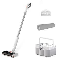 JIMMY Shop 11 Proscenic Washvac F16 Cordless Wet Dry Vacuum Cleaner, 3-in-1 Sweep Mop Vacuum, 3300ml Clean Water Tank, Self-cleaning, 60mins Runtime - EU Plug