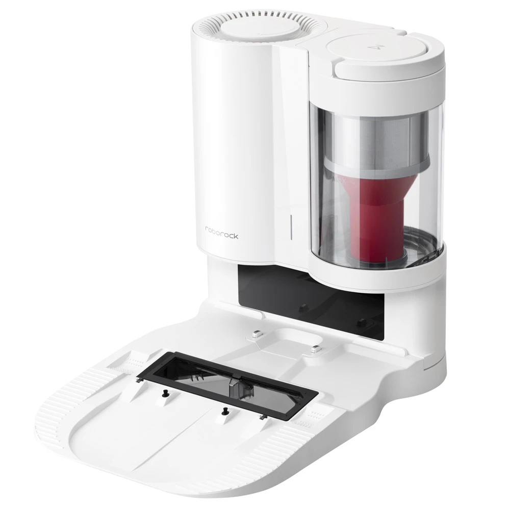 Roborock Auto-Empty Dock For Roborock S7/S7 MaxV Automatic Suction Station Intelligent Dust Collection Constant Suction Power 1.8L Dust Bag Support Allergy Care Works With Dustbag Or Cyclone - White 3 Roborock Auto-Empty Dock For Roborock S7/S7 MaxV Automatic Suction Station Intelligent Dust Collection Constant Suction Power 1.8L Dust Bag Support Allergy Care Works With Dustbag Or Cyclone - White - Image 3
