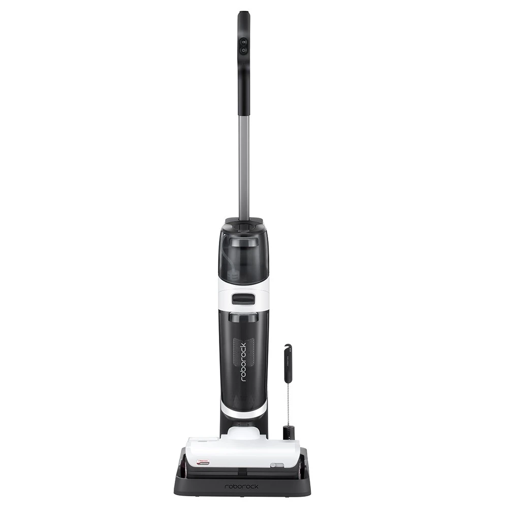 Roborock Dyad Pro Smart Cordless Wet And Dry Vacuum Cleaner 17000Pa Powerful Suction Dual Rollers Edge Cleaning Self-Cleaning Hot Air Self-Drying 43Mins Runtime LED Display App Control & Voice Alerts - Black 2 Roborock Dyad Pro Smart Cordless Wet And Dry Vacuum Cleaner 17000Pa Powerful Suction Dual Rollers Edge Cleaning Self-Cleaning Hot Air Self-Drying 43Mins Runtime LED Display App Control & Voice Alerts - Black - Image 2