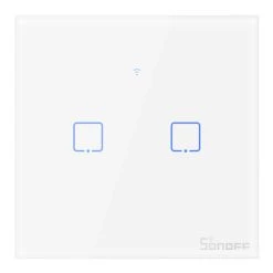 SONOFF T2EU2C-TX Intelligent Switch Series WIFI Wall Switch 433Mhz RF Remote Controlled Wifi Switch Intelligent