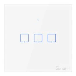 SONOFF T2EU3C-TX Intelligent Switch Series WIFI Wall Switch 433Mhz RF Remote Controlled Wifi Switch Intelligent