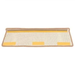 Self-adhesive Carpet Stair Treads 15 Pcs Light Brown 65x25 Cm -JIMMY Shop Self adhesive Carpet Stair Treads 15 pcs Light Brown 65x25 cm 514473 5