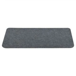 Self-adhesive Stair Mats 15 Pcs 65x28 Cm Grey -JIMMY Shop Self adhesive Stair Mats 15 pcs 65x28 cm Grey 510138 4
