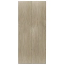 Shoe Cabinet Sonoma Oak 80x35.5x180 Cm Chipboard -JIMMY Shop Shoe Cabinet Sonoma Oak 80x35 5x180 cm Chipboard 433298 4