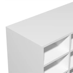 Shoe Rack Chipboard 92x30x67.5 Cm White -JIMMY Shop Shoe Rack Chipboard 92x30x67 5 cm White 453793 3