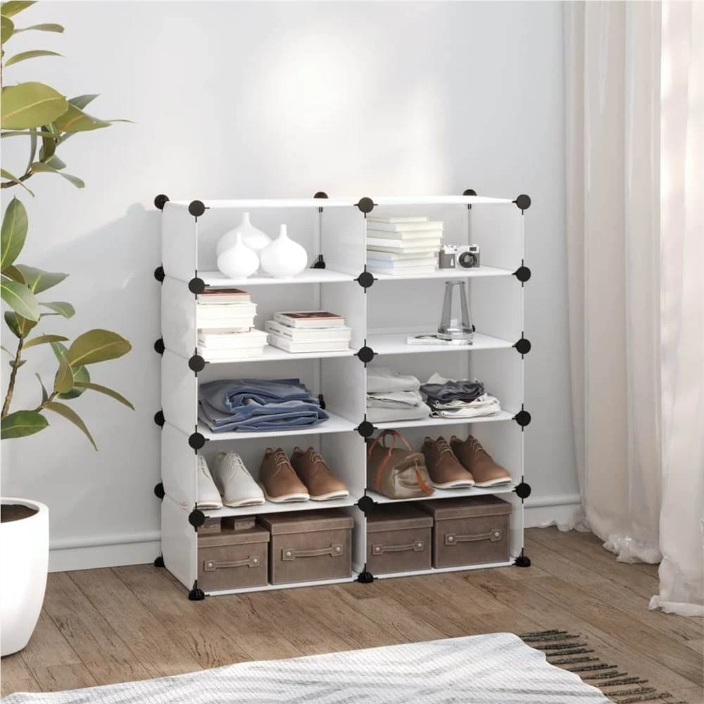 Shoe Rack Transparent 84x32x88.5 Cm PP 1 Shoe Rack Transparent 84x32x88.5 Cm PP