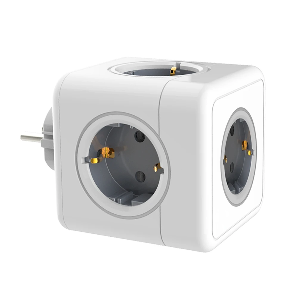 Sopend E01 Powercube Cordless Tower Power Strip Socket, EU Plug, 5 Outlets - Grey And White 1 Sopend E01 Powercube Cordless Tower Power Strip Socket, EU Plug, 5 Outlets - Grey And White