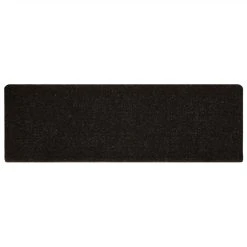 Stair Mats 15 Pcs Needle Punch 65x25 Cm Brown -JIMMY Shop Stair Mats 15 pcs Needle Punch 65x25 cm Brown 460243 3